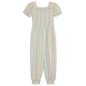 Peek Kids Rainbow Metallic Jumpsuit